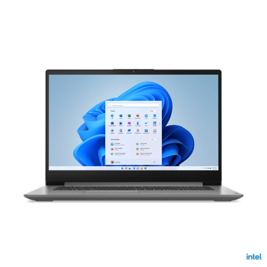 LENOVO Laptop IdeaPad 3 / i5-1235U, 16GB, 512GB SSD, 17.3" 1920x1080 FHD, Windows 11 Home, siva